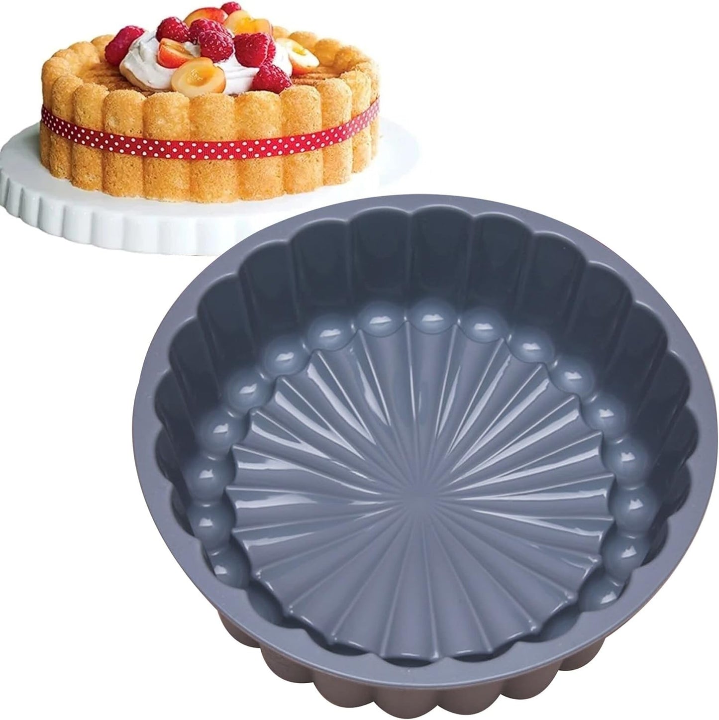 Moule à Gâteau - SpiralBake™ - Gris - Atelier du moule