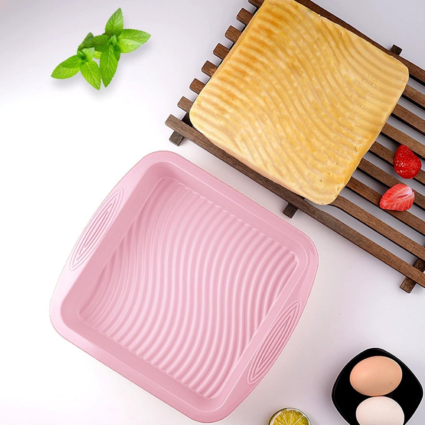 Moule à Gâteau - SquareCakePan™ - Rose - Atelier du moule