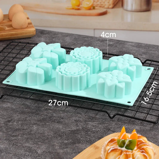 Moule a Gateau - FlowersCakeMold™ - Vert - Atelier du moule